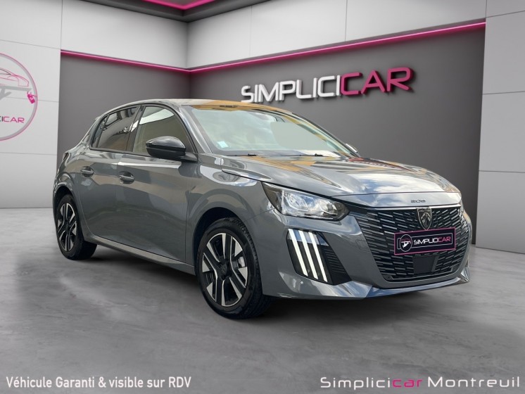 Peugeot 208 puretech 100 ss eat8 allure pack carplay garantie 12 mois occasion montreuil (porte de vincennes)(75) simplicicar...