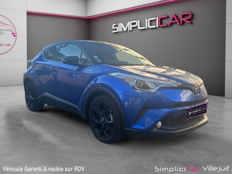 Toyota c-hr hybride 122h graphic, garantie 12 mois, camera de recul occasion simplicicar villejuif  simplicicar simplicibike...