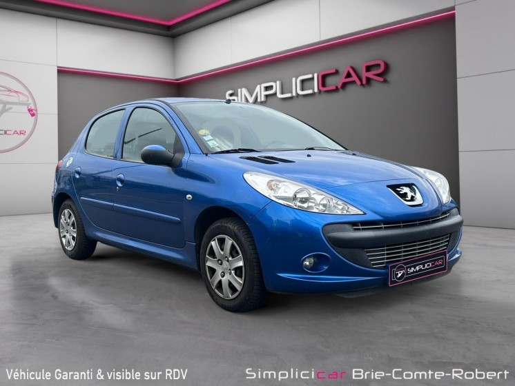 Peugeot 206 1.4 hdi 70ch blue lion trendy occasion simplicicar brie-comte-robert simplicicar simplicibike france