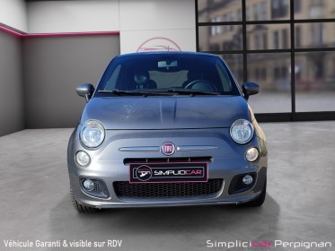 Fiat 500 1.2l 8v 69 ch s - garantie 12 mois europe occasion simplicicar perpignan  simplicicar simplicibike france