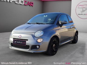 Fiat 500 1.2l 8v 69 ch s - garantie 12 mois europe occasion simplicicar perpignan  simplicicar simplicibike france