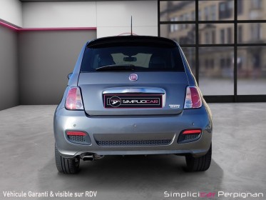 Fiat 500 1.2l 8v 69 ch s - garantie 12 mois europe occasion simplicicar perpignan  simplicicar simplicibike france