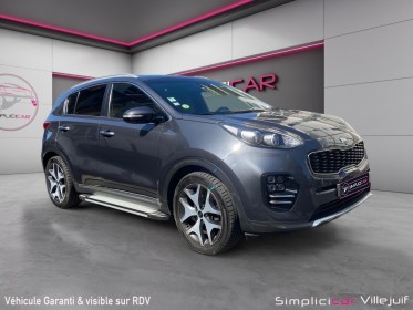 Kia sportage 2.0 crdi 136 isg 4x2 gt line caméra de recul avertisseurs d'angle mort gps bluetooh garantie 12 mois occasion...