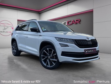 Skoda kodiaq 2.0 tdi 150 scr dsg7 7pl sportline occasion simplicicar pertuis  simplicicar simplicibike france