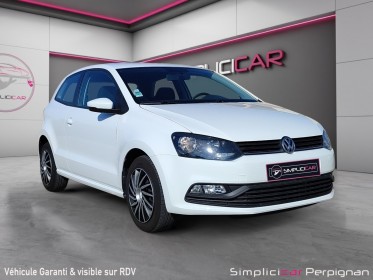 Volkswagen polo 1.0 trendline 60 ch - climatisation - bluetooth - garantie 12 mois europe occasion simplicicar perpignan ...