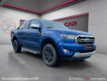 Ford ranger super cabine 2.0 ecoblue 213 bv10 limited occasion simplicicar limoges  simplicicar simplicibike france