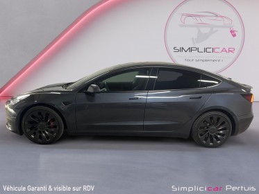 Tesla model 3 performance pup awd upgrade 482 cv performance long range tva recuperable occasion simplicicar pertuis ...