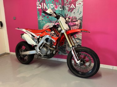 Honda 450 crf supermotard occasion simplicicar pontarlier moto  simplicicar simplicibike france