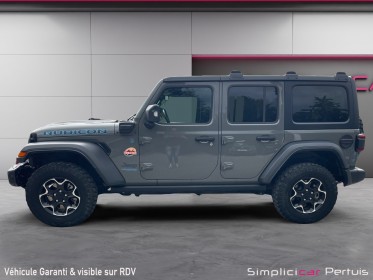 Jeep wrangler unlimited 2.0 t 380 cv  4e rubicon rock-trac equipe bivouac occasion simplicicar pertuis  simplicicar...