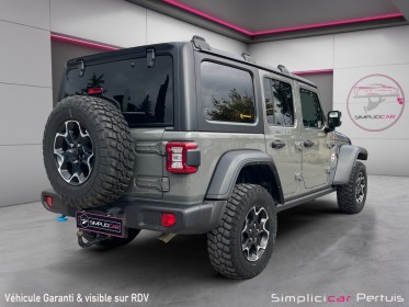 Jeep wrangler unlimited 2.0 t 380 cv  4e rubicon rock-trac equipe bivouac occasion simplicicar pertuis  simplicicar...