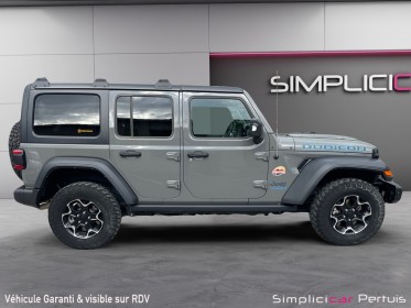 Jeep wrangler unlimited 2.0 t 380 cv  4e rubicon rock-trac equipe bivouac occasion simplicicar pertuis  simplicicar...