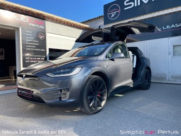 Tesla model x performance dual motor awd occasion simplicicar pertuis  simplicicar simplicibike france