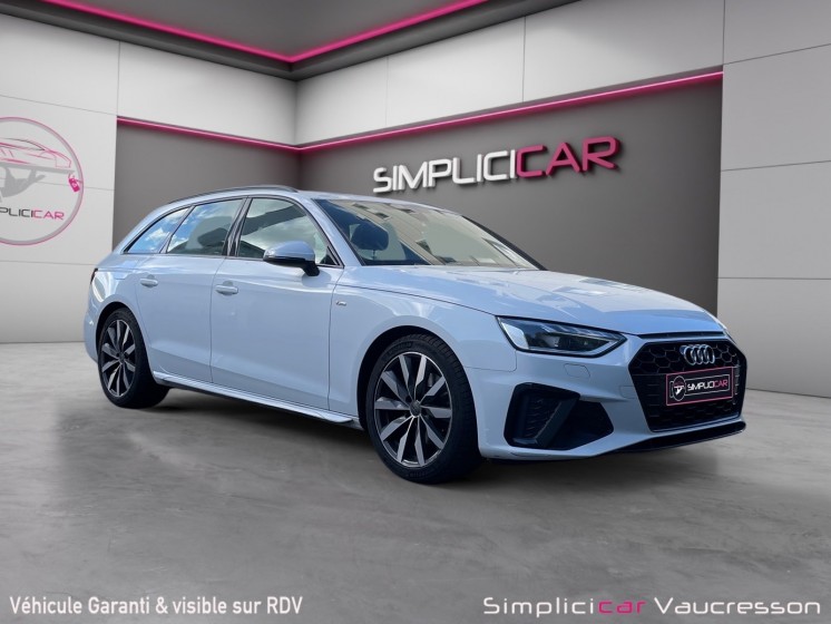 Audi a4 avant 35 tdi 163 s tronic 7 s line occasion simplicicar vaucresson simplicicar simplicibike france