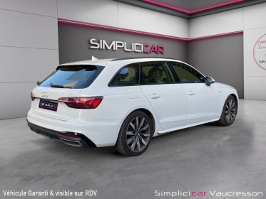 Audi a4 avant 35 tdi 163 s tronic 7 s line occasion simplicicar vaucresson simplicicar simplicibike france