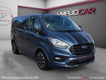 Ford transit custom fourgon 320 l2h1 2.0 ecoblue 185 bva sport  faible kilometrage garantie 12 mois tva recuperable occasion...