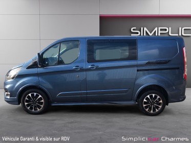 Ford transit custom fourgon 320 l2h1 2.0 ecoblue 185 bva sport  faible kilometrage garantie 12 mois tva recuperable occasion...