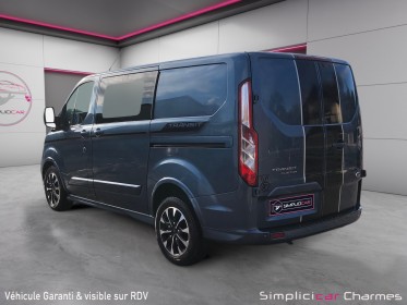 Ford transit custom fourgon 320 l2h1 2.0 ecoblue 185 bva sport  faible kilometrage garantie 12 mois tva recuperable occasion...