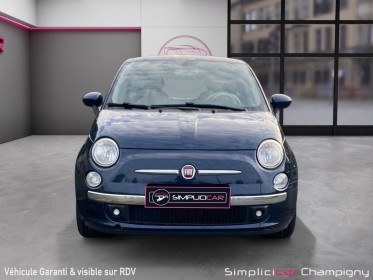 Fiat 500 1.2 8v 69 ch lounge toit ouvrant /cuir/idÉal jeune permi occasion champigny-sur-marne (94) simplicicar simplicibike...