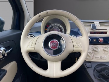 Fiat 500 1.2 8v 69 ch lounge toit ouvrant /cuir/idÉal jeune permi occasion champigny-sur-marne (94) simplicicar simplicibike...