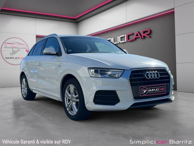 Audi q3 q3 1.4 tfsi cod 150 ch s tronic 6 s line occasion simplicicar biarritz  simplicicar simplicibike france