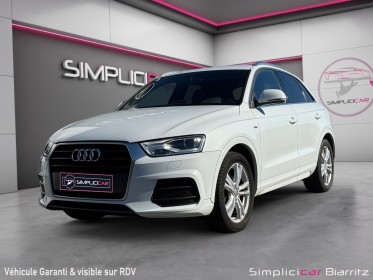 Audi q3 q3 1.4 tfsi cod 150 ch s tronic 6 s line occasion simplicicar biarritz  simplicicar simplicibike france