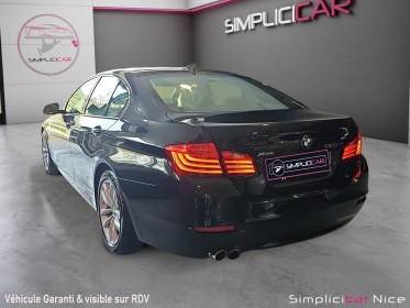 Bmw serie 5 f10 lci 520d xdrive 190 ch luxury occasion  simplicicar vaucresson nice - pfvauto simplicicar simplicibike france