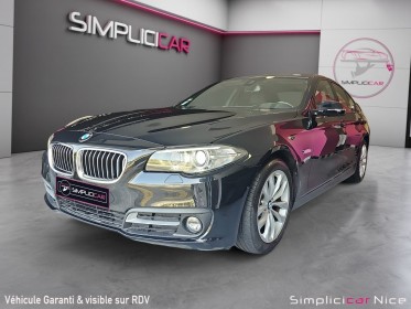 Bmw serie 5 f10 lci 520d xdrive 190 ch luxury occasion  simplicicar vaucresson nice - pfvauto simplicicar simplicibike france