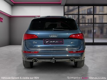 Audi q5 v6 3.0 tdi clean diesel 258 s tronic 7 quattro s line - garantie 12 mois occasion parc voitures beauvais simplicicar...