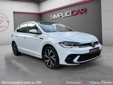 Volkswagen polo 1.0 tsi 110 ss dsg7 r-line/entretien complet volkswagen/garantie constructeur 2026 occasion paris 17ème...