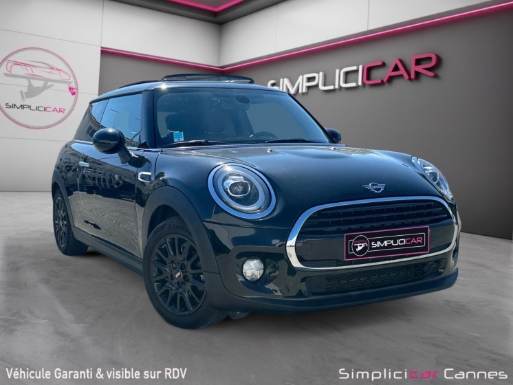 Mini cooper 1.5 136 ch edition black avec toit ouvrant occasion simplicicar frejus  simplicicar simplicibike france