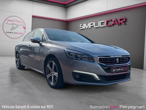 Peugeot 508 2.0 hdi 180ch eat6 gt - cuir/massant/chauffant - garantie 12 mois occasion simplicicar perpignan  simplicicar...