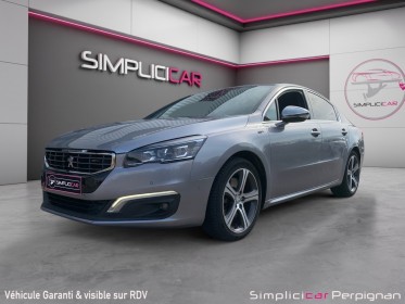 Peugeot 508 2.0 hdi 180ch eat6 gt - cuir/massant/chauffant - garantie 12 mois occasion simplicicar perpignan  simplicicar...