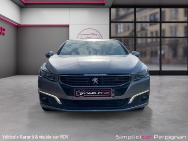 Peugeot 508 2.0 hdi 180ch eat6 gt - cuir/massant/chauffant - garantie 12 mois occasion simplicicar perpignan  simplicicar...