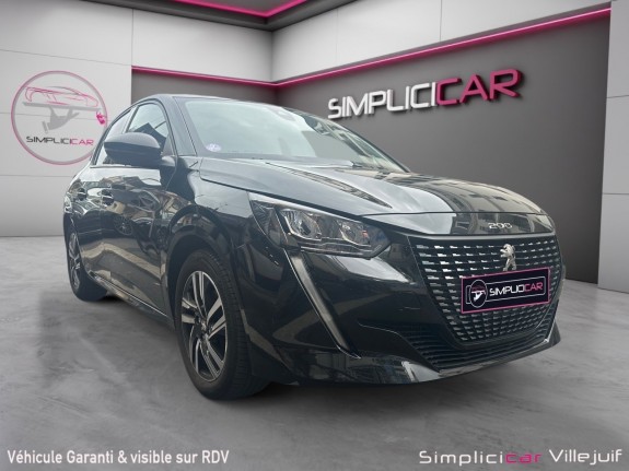 Peugeot 208 2021 puretech 100 ss bvm6 allure, apple car play, gps, feux auto occasion simplicicar villejuif  simplicicar...