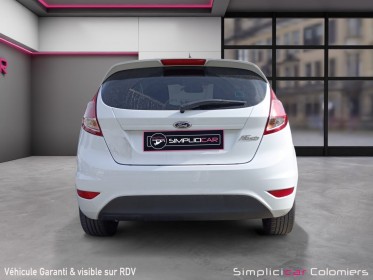 Ford fiesta 1.5 tdci 75 ss white occasion simplicicar colomiers  simplicicar simplicibike france