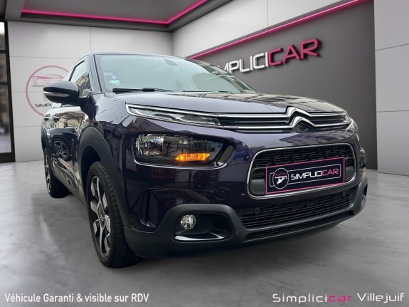 Citroen c4 cactus puretech 110 ss eat6 shine, radar de recul, apple carplay, non fumeur, entretiens réguliers occasion...