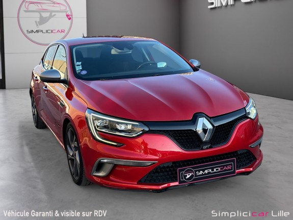 Renault megane iv berline tce 205 energy edc gt occasion simplicicar lille  simplicicar simplicibike france