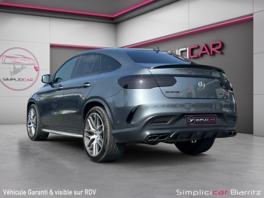 Mercedes gle coupe 63 s amg 7g-tronic speedshift plus 4matic occasion simplicicar biarritz  simplicicar simplicibike france