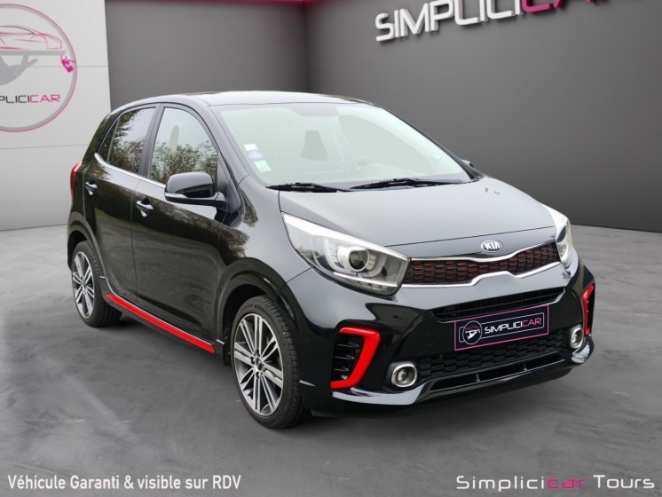 Kia picanto 1.0l 67 ch bvm5 gt line occasion simplicicar tours  simplicicar simplicibike france