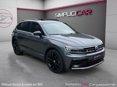 Volkswagen tiguan 2.0 tdi 150 dsg7 black r-line occasion simplicicar carcassonne simplicicar simplicibike france