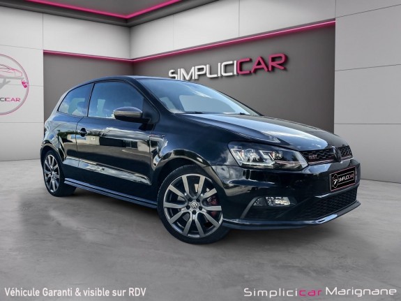 Volkswagen polo 1.8 tsi 192cv dsg7 gti - camera/bluetooth/siege chauffant - garantie 12 mois - occasion simplicicar marignane...