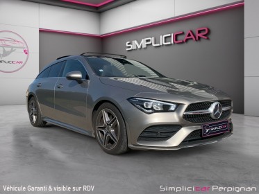 Mercedes cla shooting brake 200 163 ch amg line toit ouvrant/pack ambiance/sieges chauffant garantie 12 mois occasion...