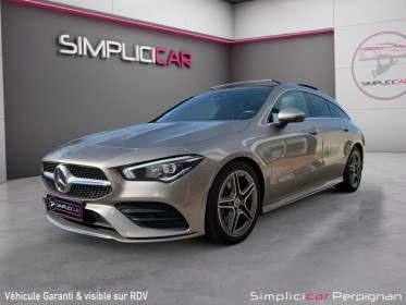 Mercedes cla shooting brake 200 163 ch amg line toit ouvrant/pack ambiance/sieges chauffant garantie 12 mois occasion...