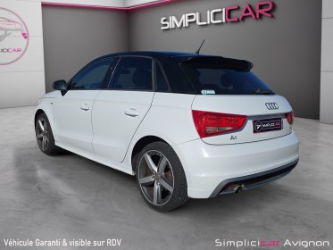 Audi a1 sportback 1.2 tfsi 86ch. s-line idéal jeune permis ! gps  régul de vitesse - garantie 12 mois occasion avignon (84)...