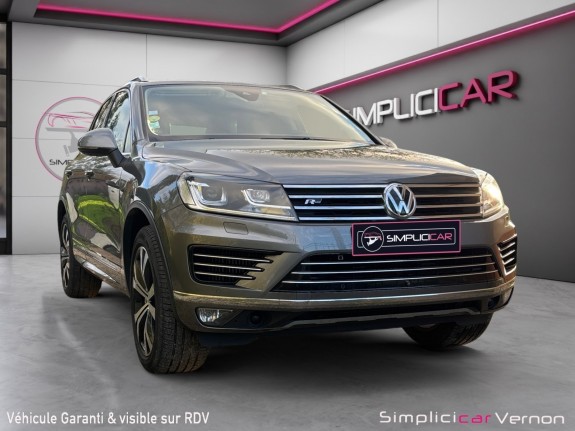 Volkswagen touareg 3.0 v6 tdi 262 bmt tiptronic 8 4motion r-line  entretien constructeur  garantie 12 mois occasion...