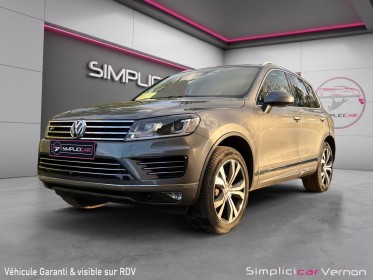 Volkswagen touareg 3.0 v6 tdi 262 bmt tiptronic 8 4motion r-line  entretien constructeur  garantie 12 mois occasion...