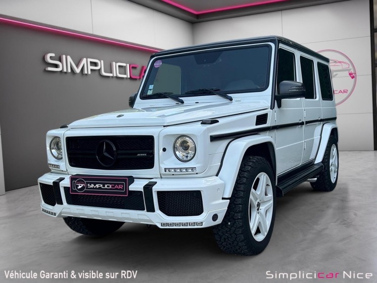 Mercedes classe g 63 amg edition 463 occasion  simplicicar vaucresson nice - pfvauto simplicicar simplicibike france