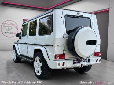 Mercedes classe g 63 amg edition 463 occasion  simplicicar vaucresson nice - pfvauto simplicicar simplicibike france