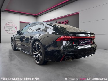 Audi rs7 sportback v8 4.0 tfsi 600 cv tiptronic 8 quattro - malus payé - toit ouvrant - apple carplay occasion...