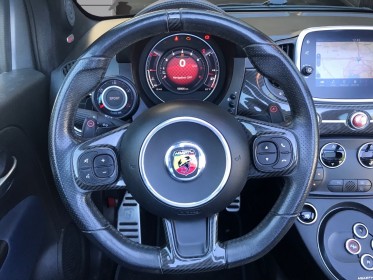 Abarth 500c rivale 695 1.4 t-jet 180cv/akrapovic/carplay/radar ar/ occasion simplicicar salon de provence simplicicar...